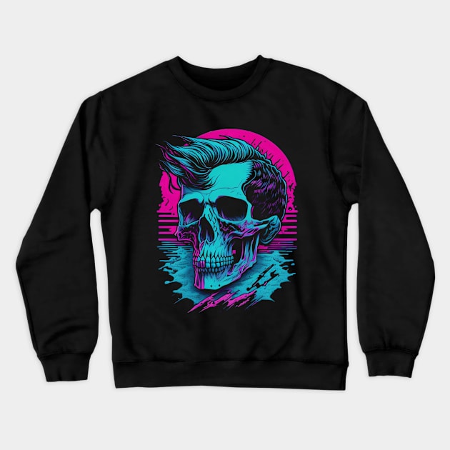 The Vintage Dead Skull Tee! Crewneck Sweatshirt by SocietyTwentyThree